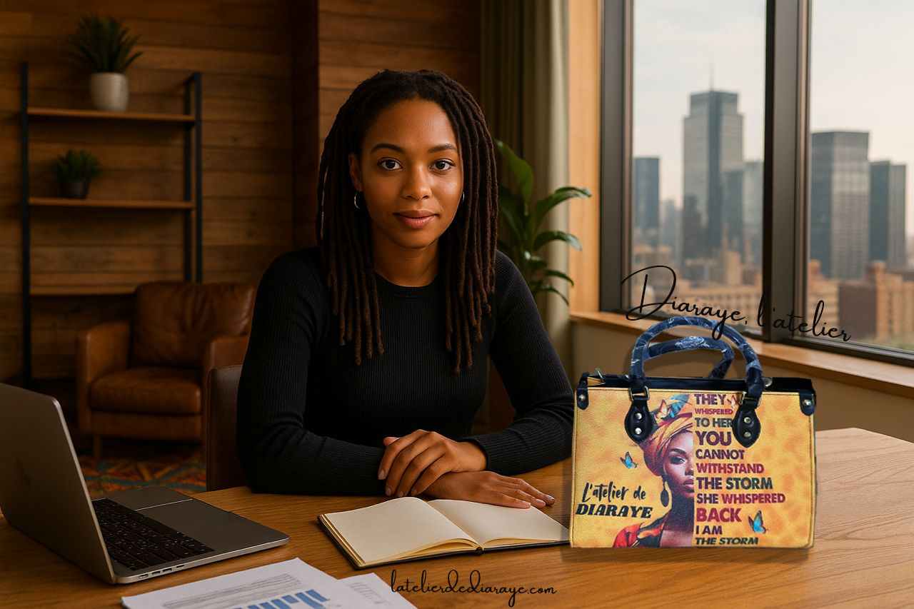 Sac à main “NUBIA” – L’Essence de la Reine